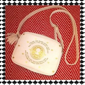 Harry Potter crossbody white vinyl purse